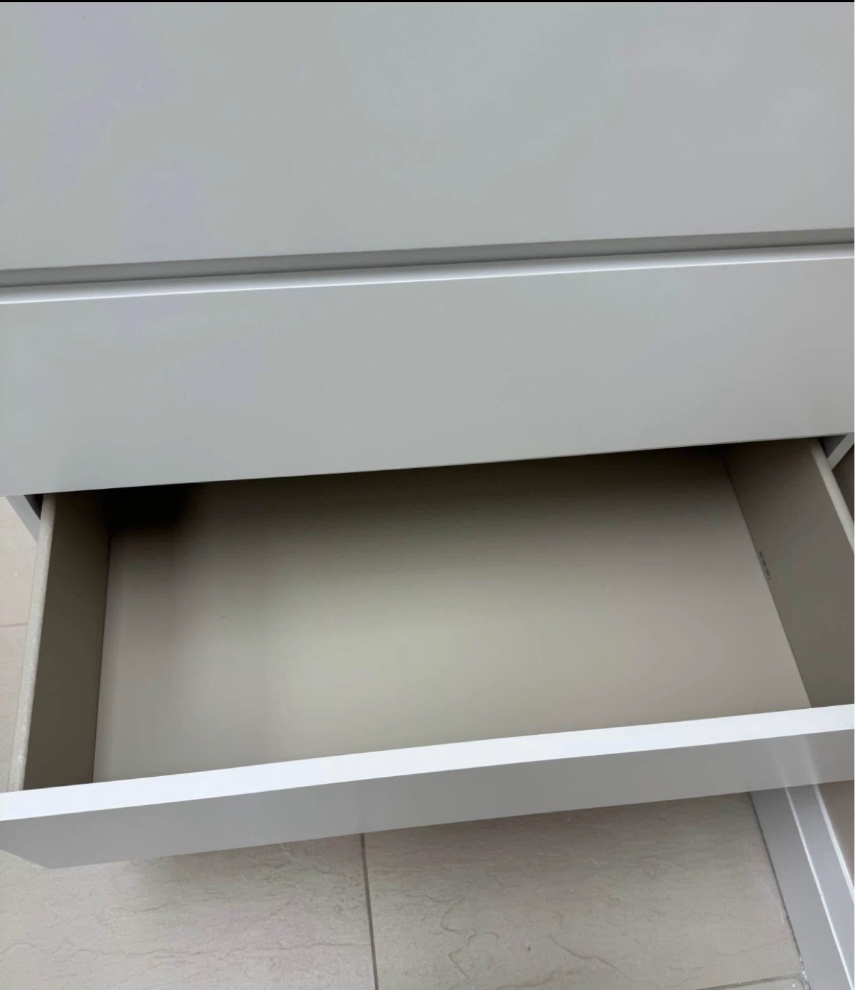 IKEA MALM 4-drawer chest, white - photo 3