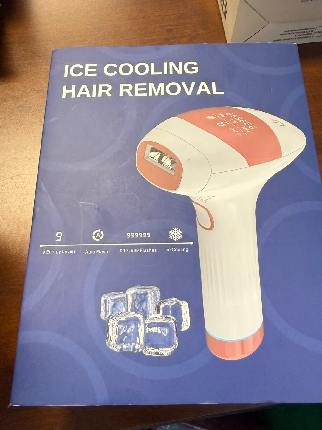 Ice Cooling Hair Removal Device
