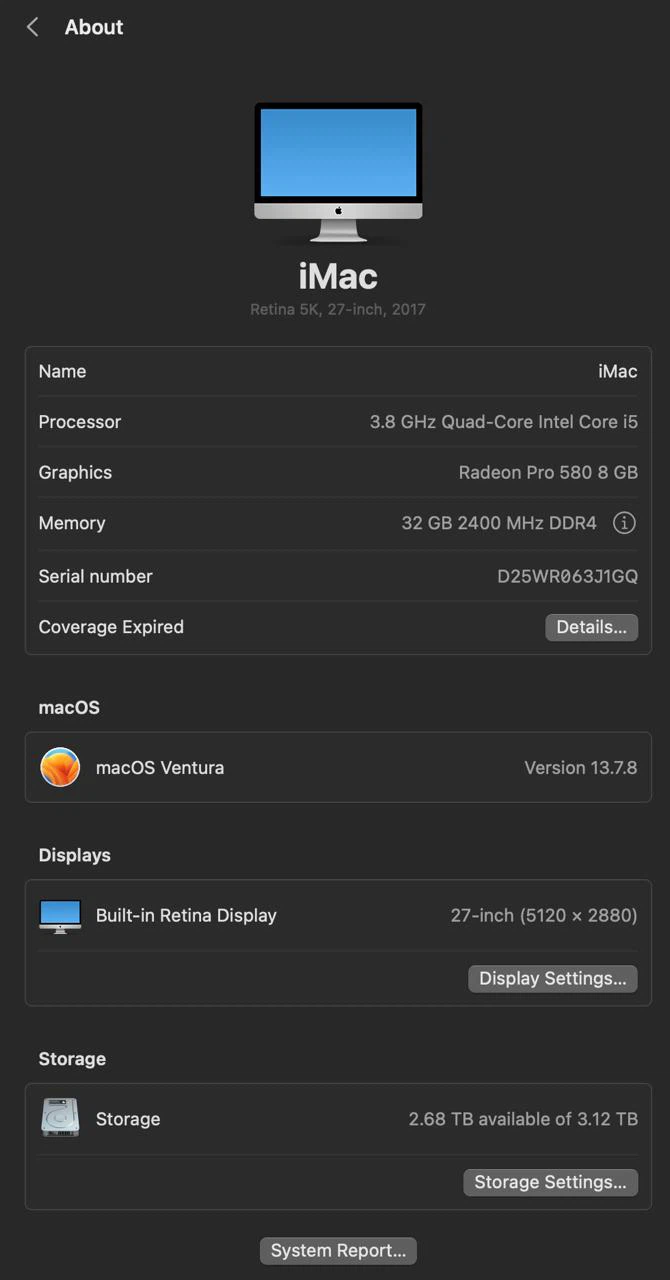 27-inch iMac Retina 5K (Late 2017) - photo 5