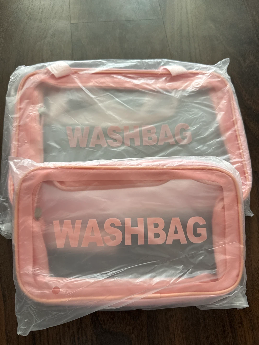 Pink Washbag Set - 2 Pieces BRAND NEW - photo 2