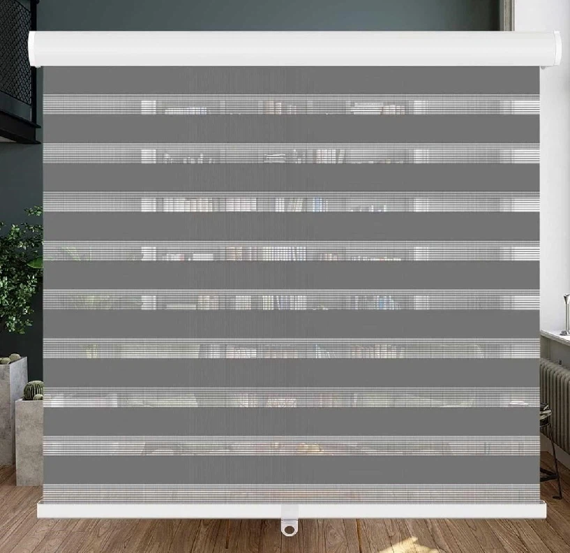 Cordless Zebra Blinds Roller Shades, 35”x72”