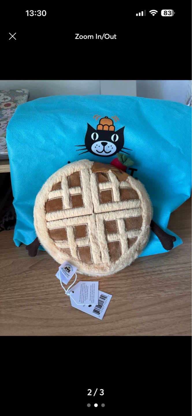 Jellycat Amuseables Rene Waffle Plush Toy - photo 2