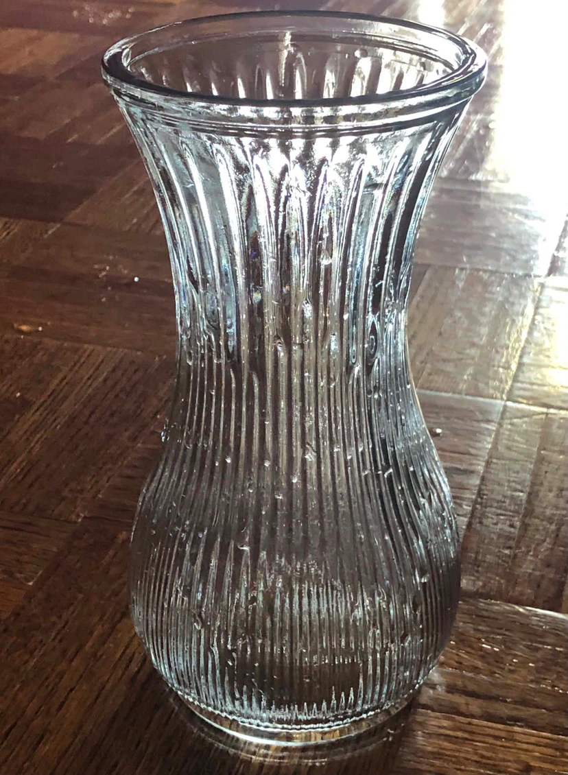 Clear Glass Vase