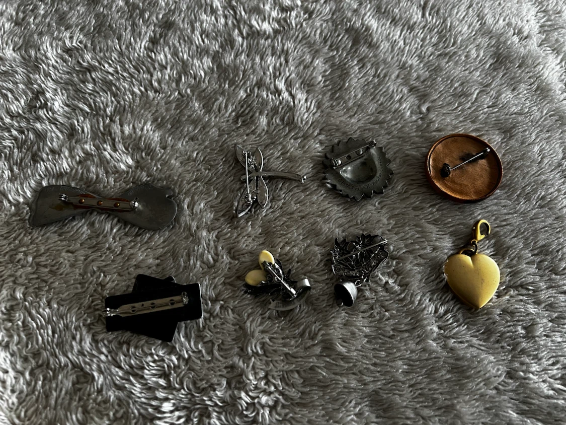 Assorted Brooches and Charms - photo 2