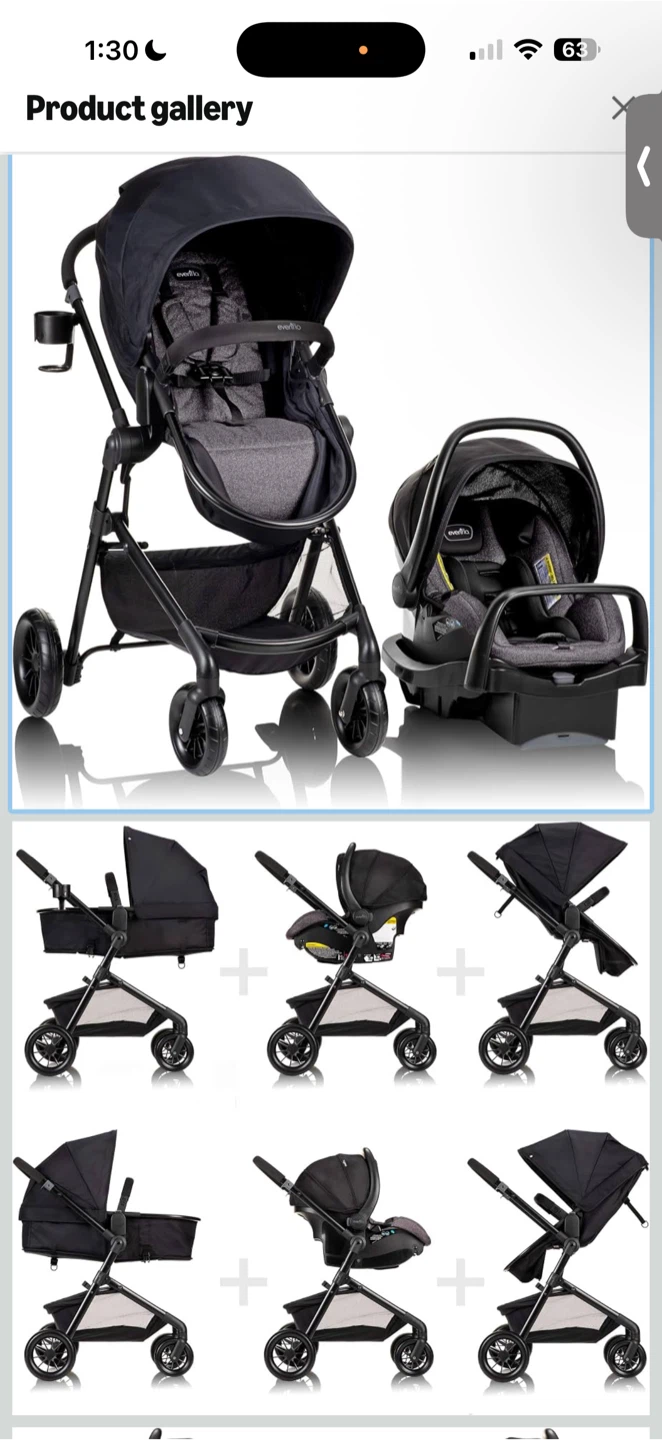 Evenflo Pivot Modular Travel System