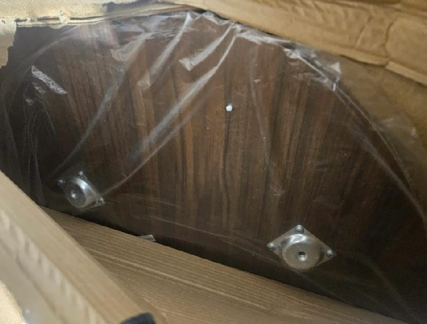 Small Oval Coffee Tables, 31.5" Walnut Set - photo 4