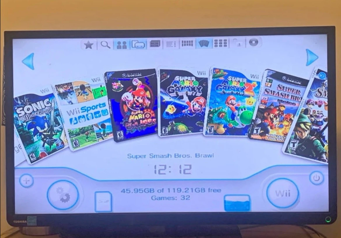 Wii modded