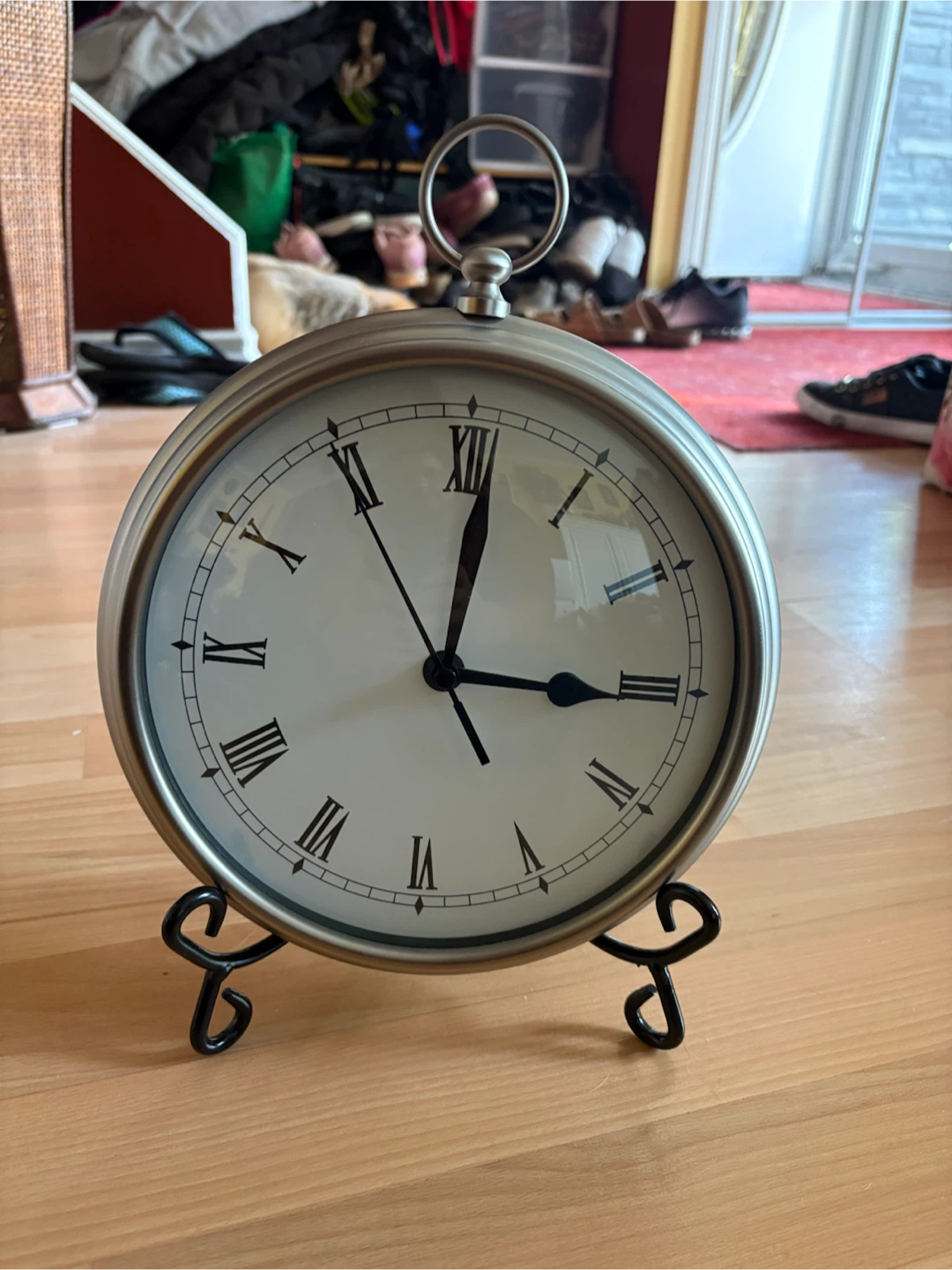 Pottery Barns Large Pocket Watch Clocks 9” diameter