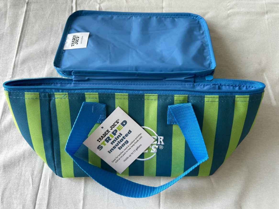 Trader Joe's Striped Mini Insulated Bag - photo 4