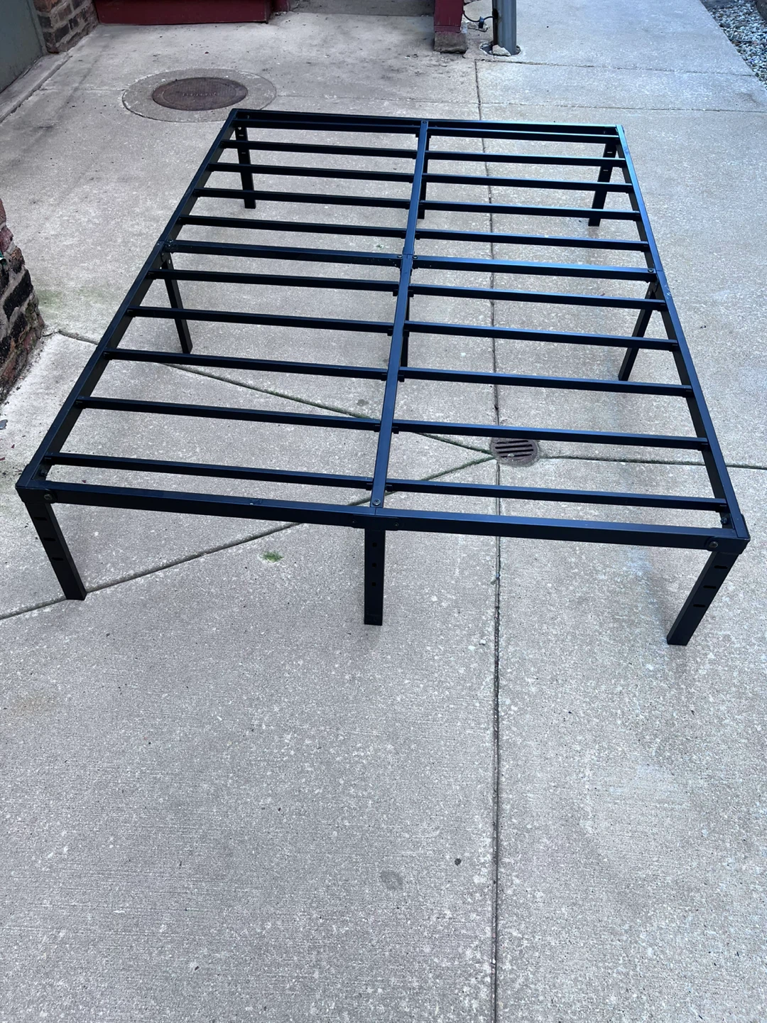 Black Metal Bed Frame Full sizes - photo 3