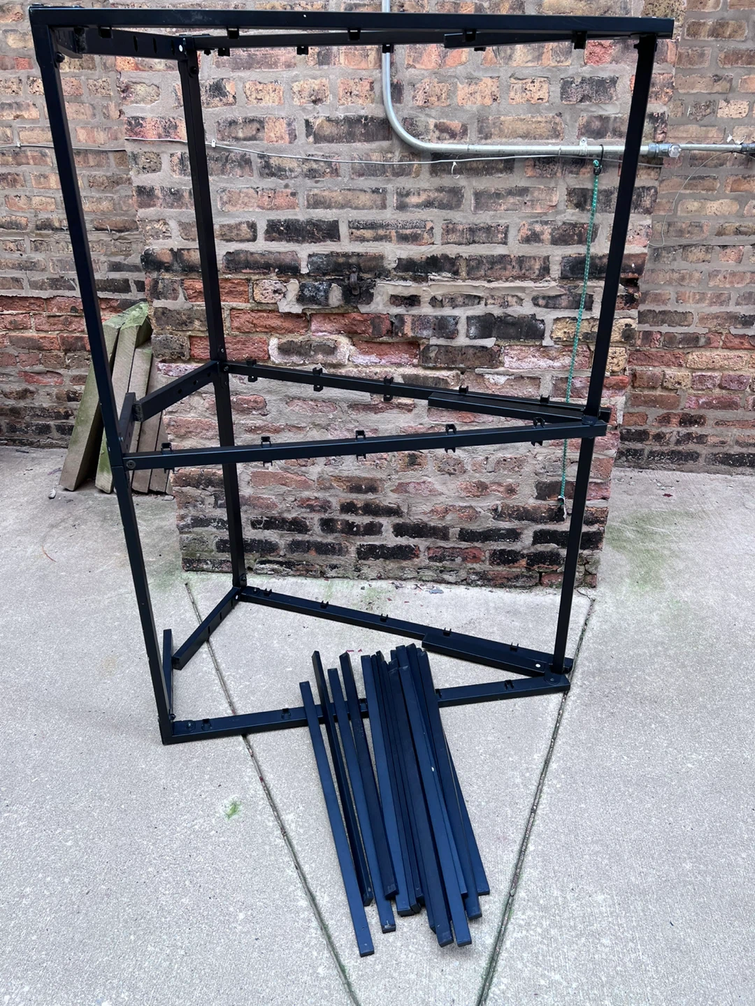 Black Metal Bed Frame Full sizes - photo 4