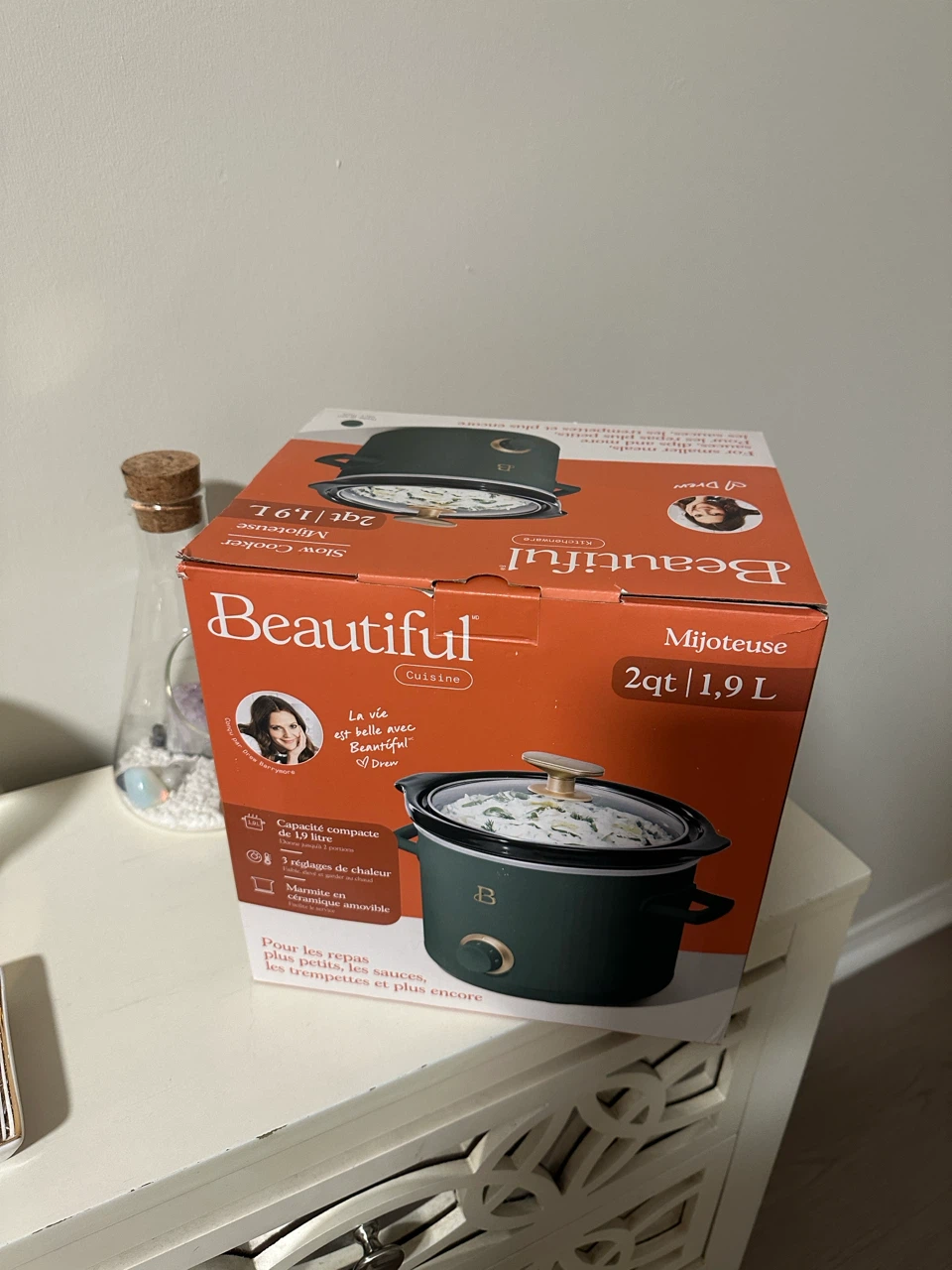 Beautiful Slow Cooker 2qt Thyme Green