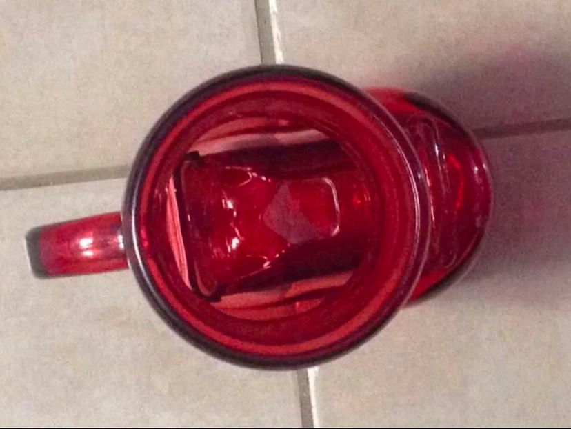 Molson Canadian Red Glass Boot Mug - photo 3