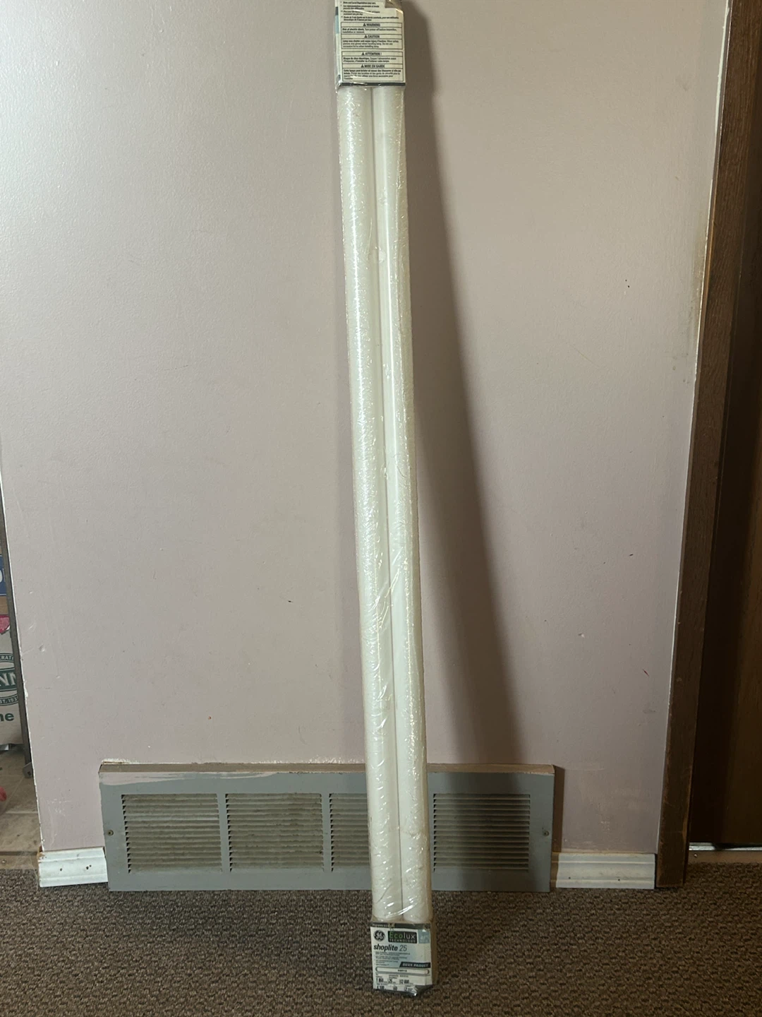 GE Shoplite 25 Fluorescent Light Bulbs - 48" Twin Pack