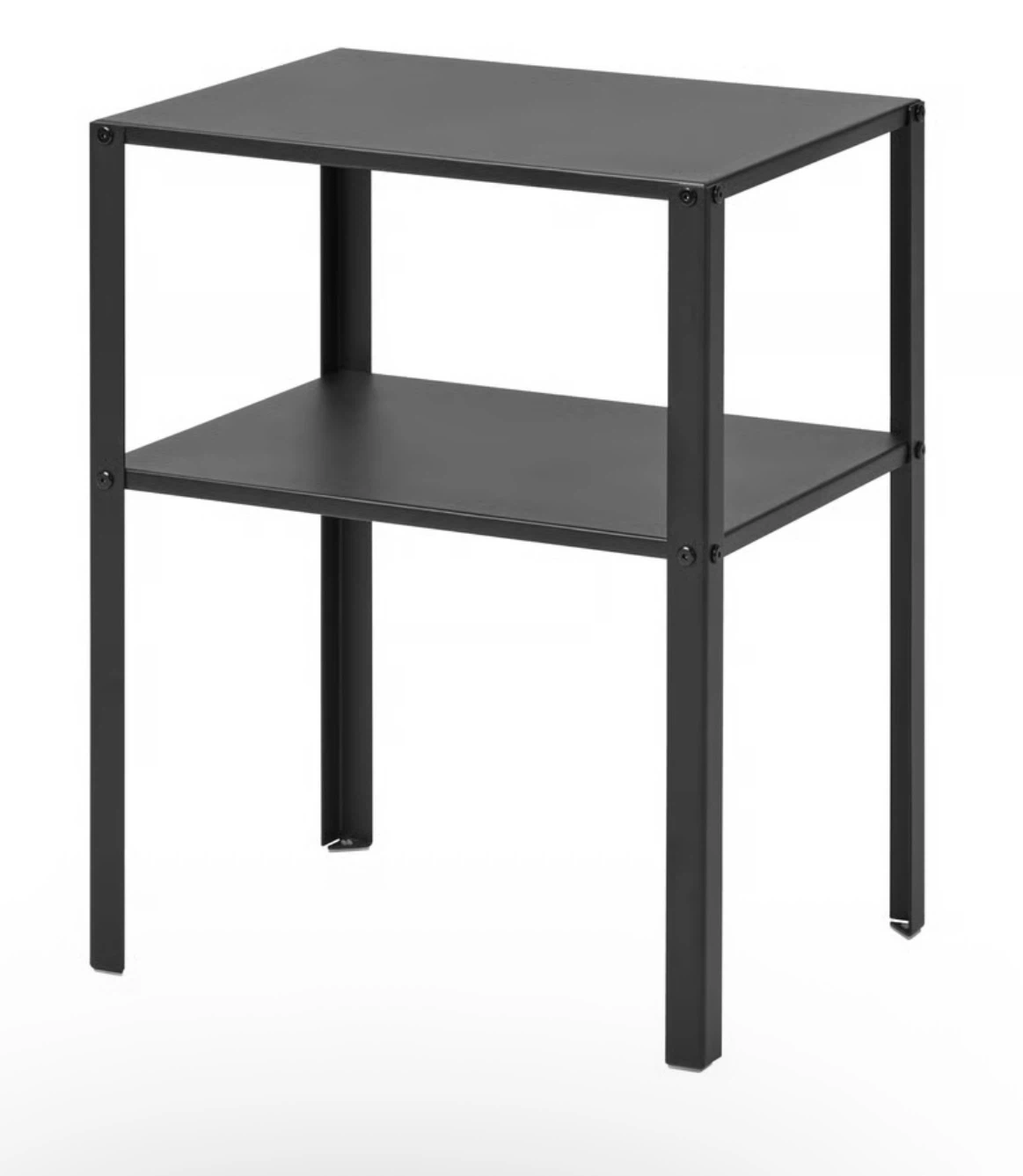 Brand New in Box Metal Bar Black Nightstand Set of 2
