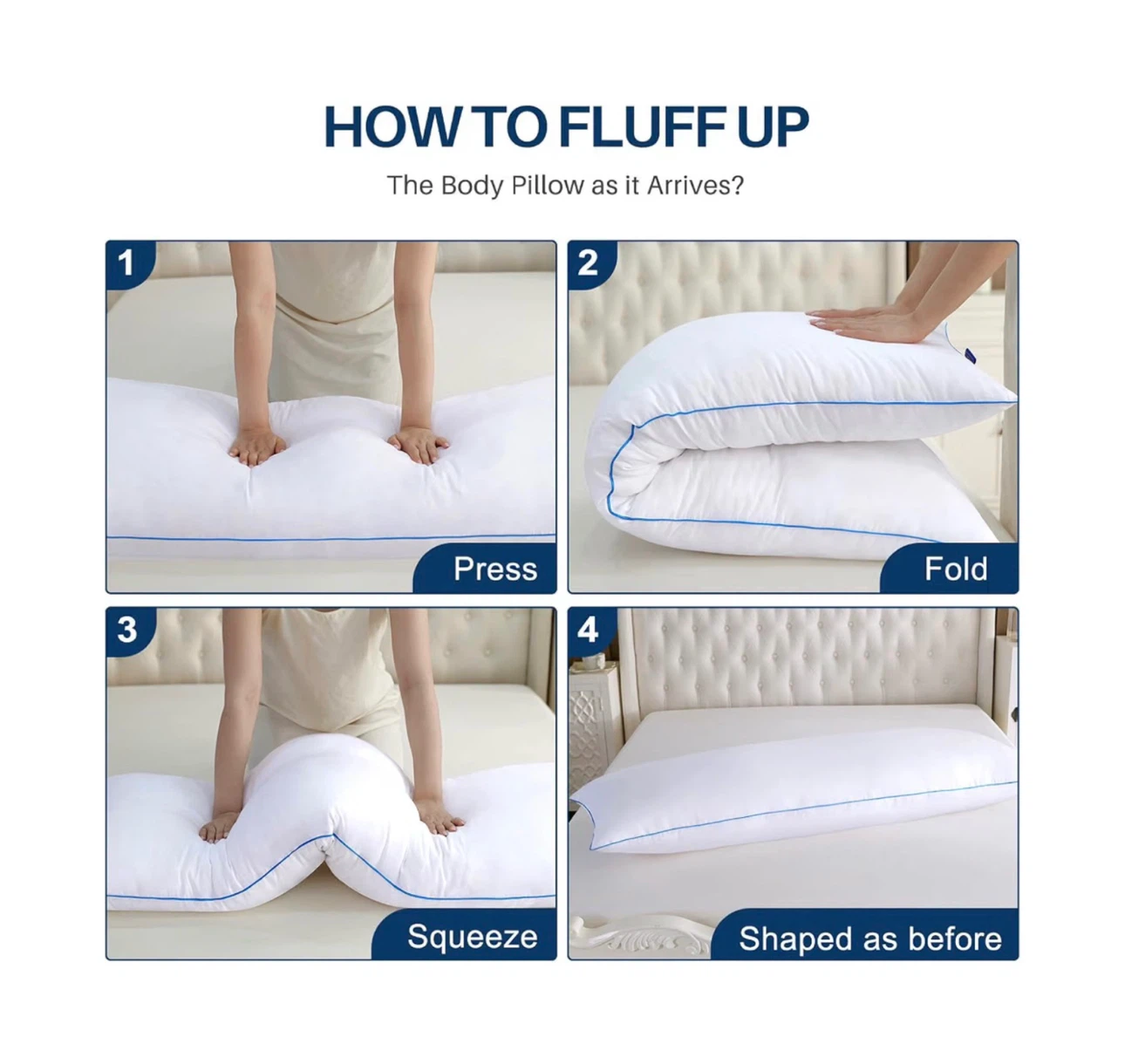 Brand new 20”X 54” Body Pillow - photo 4