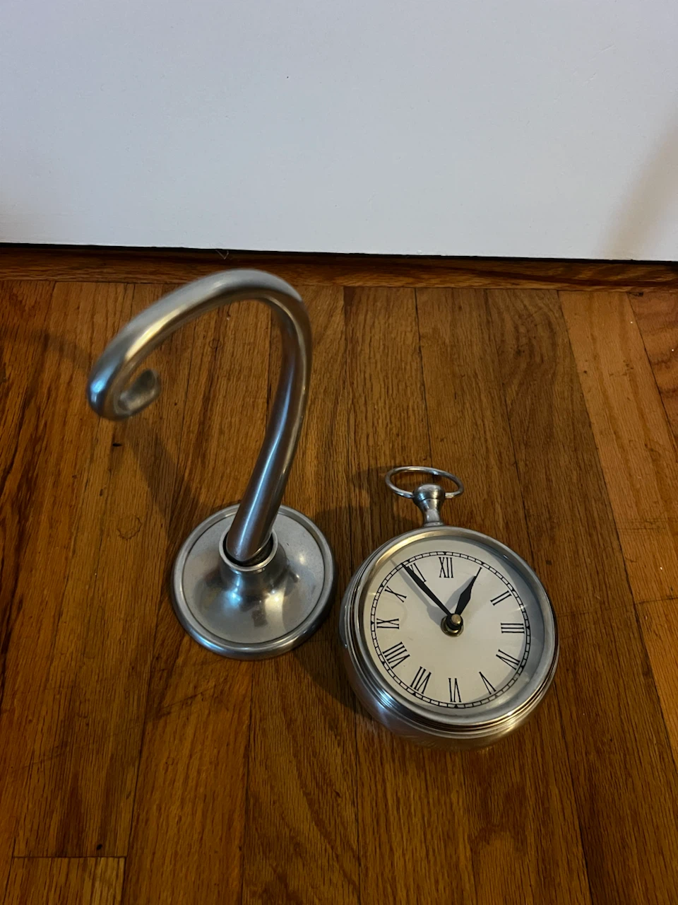 Vintage Style Desk Clock with Stand - photo 2