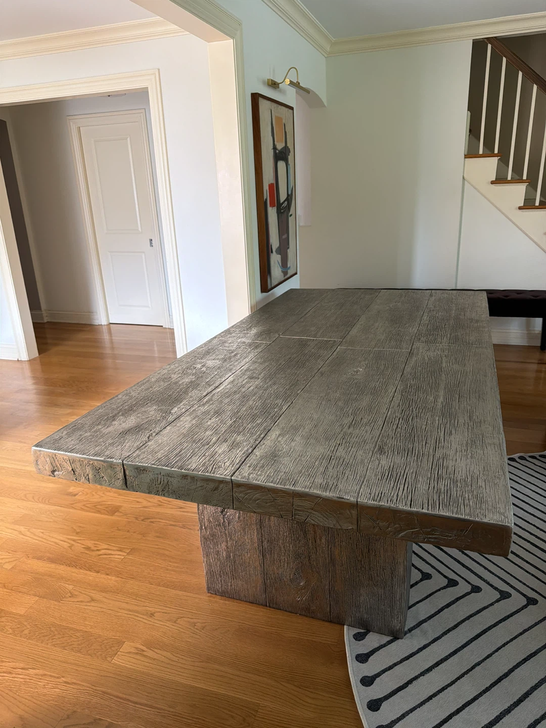 BEAUTIFUL Z GALLERIE VERY LARGE TABLE - photo 2