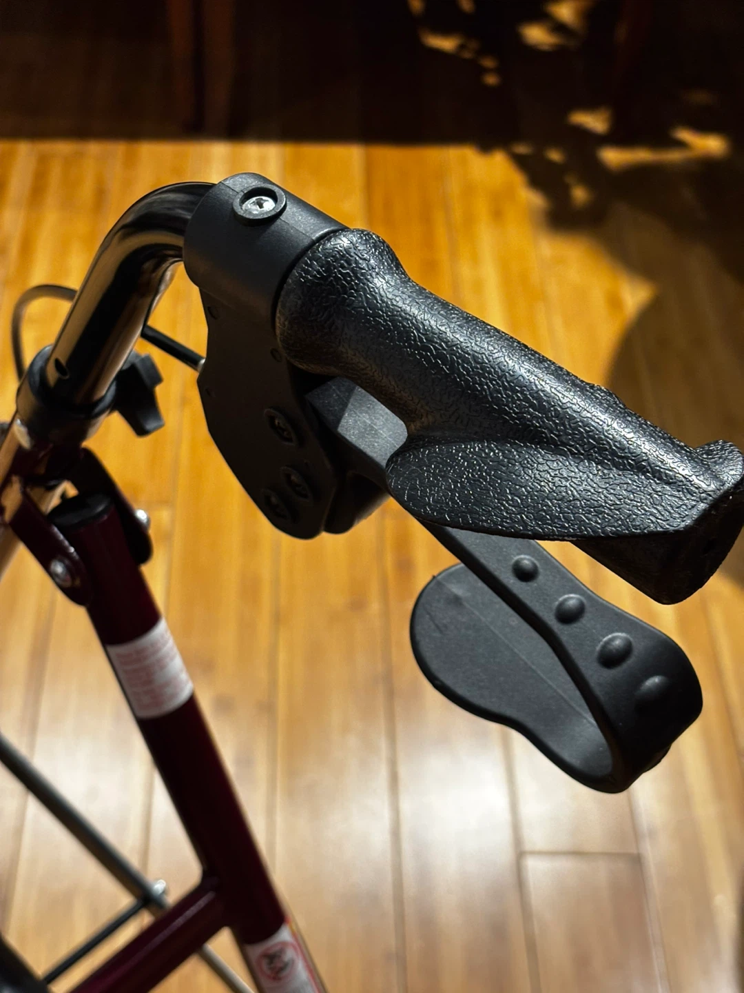 4-Wheel Rollator Walker with Seat - photo 5