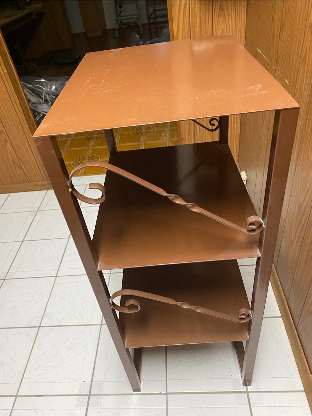 Metal Shelf Unit - 3 Tier - photo 2