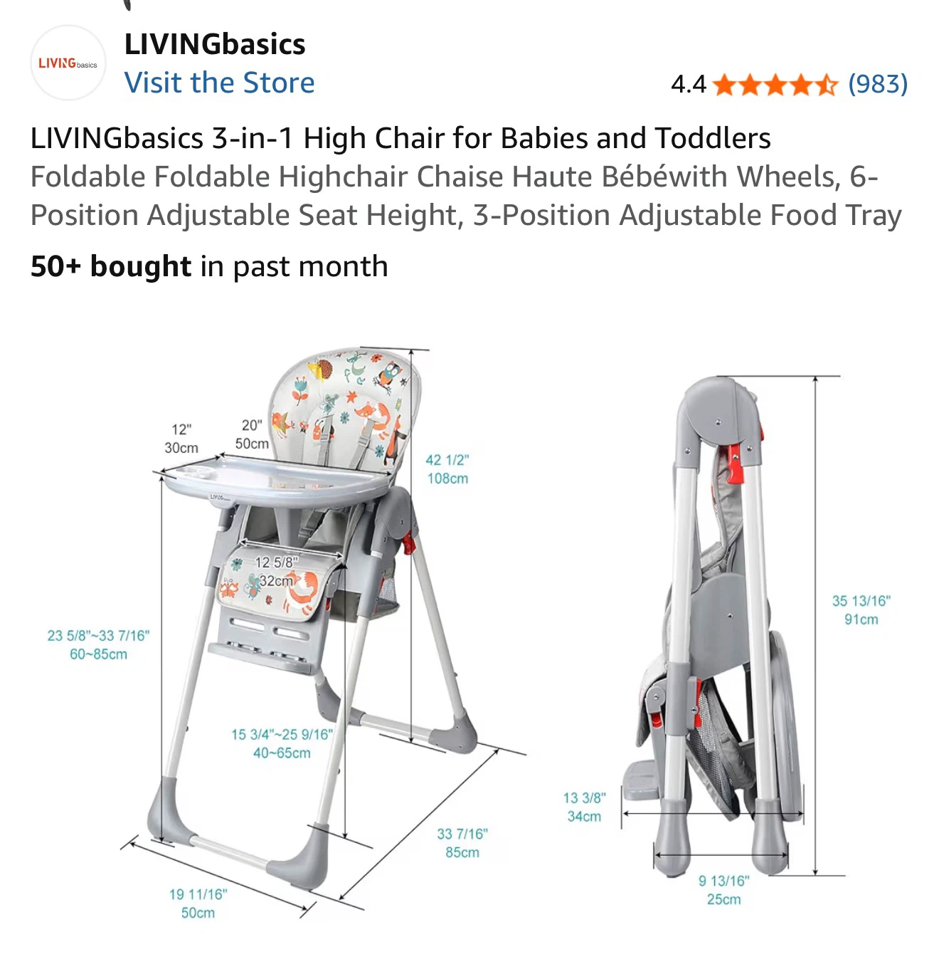 For Sale: Brand New High Chair & Nursing Pillow Set - photo 4