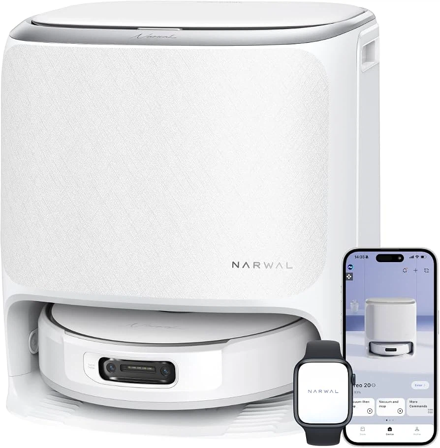 🔥 Newest version– NARWAL Freo 20 Robot Vacuum & Mop, 31,000Pa