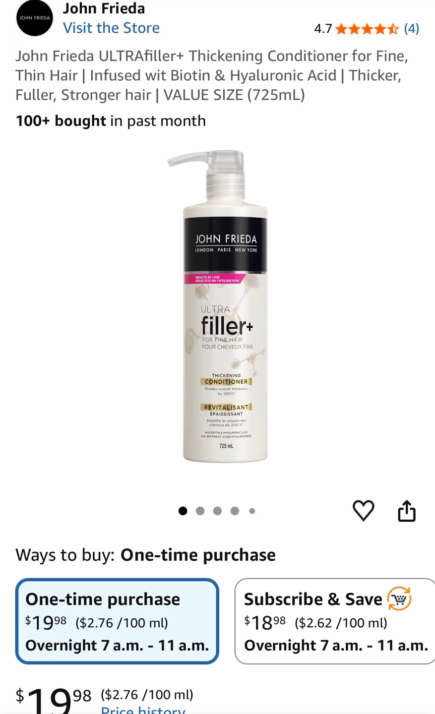 John Frieda Shampoo and Conditioner - photo 2