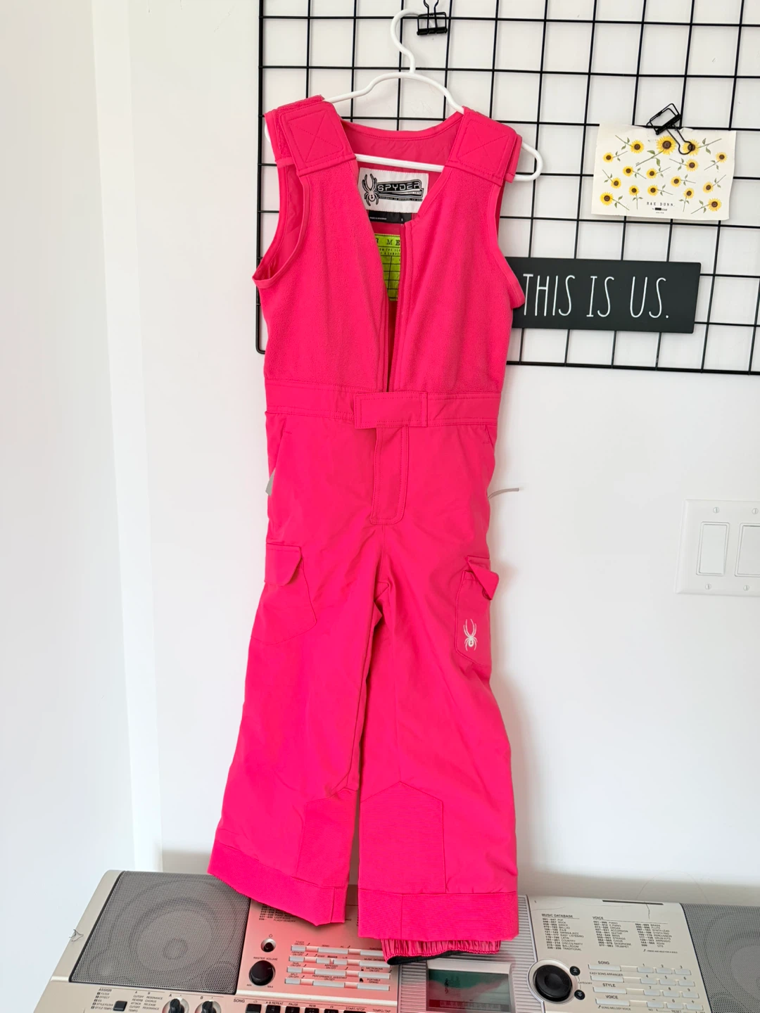 Spyder Pink Ski Suit - Size 5