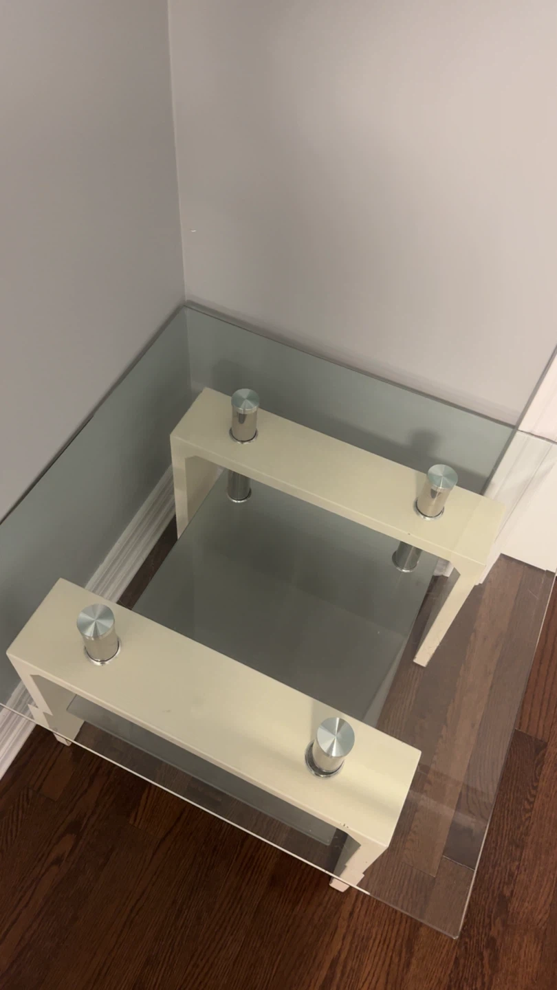 Glass Top Coffee Table - photo 3