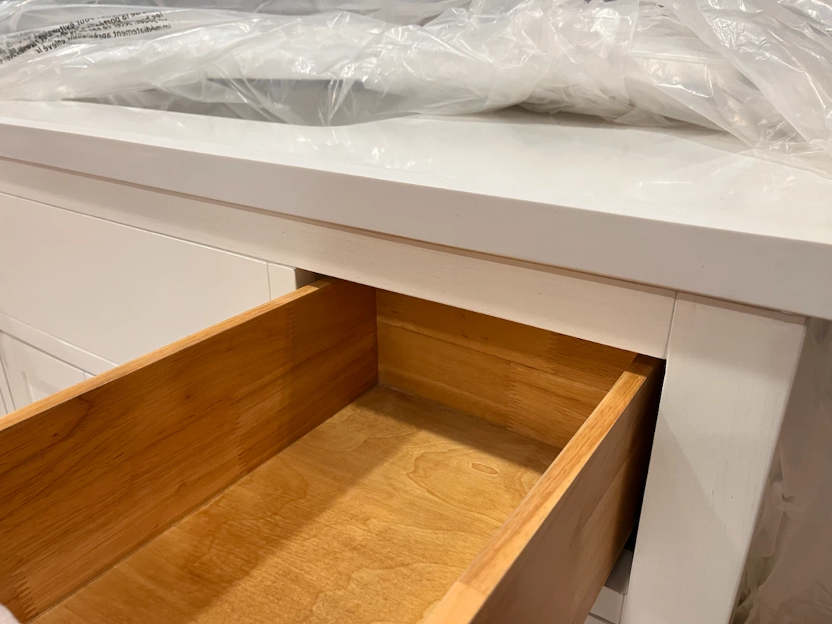 48” White Vanity with Sink - photo 5