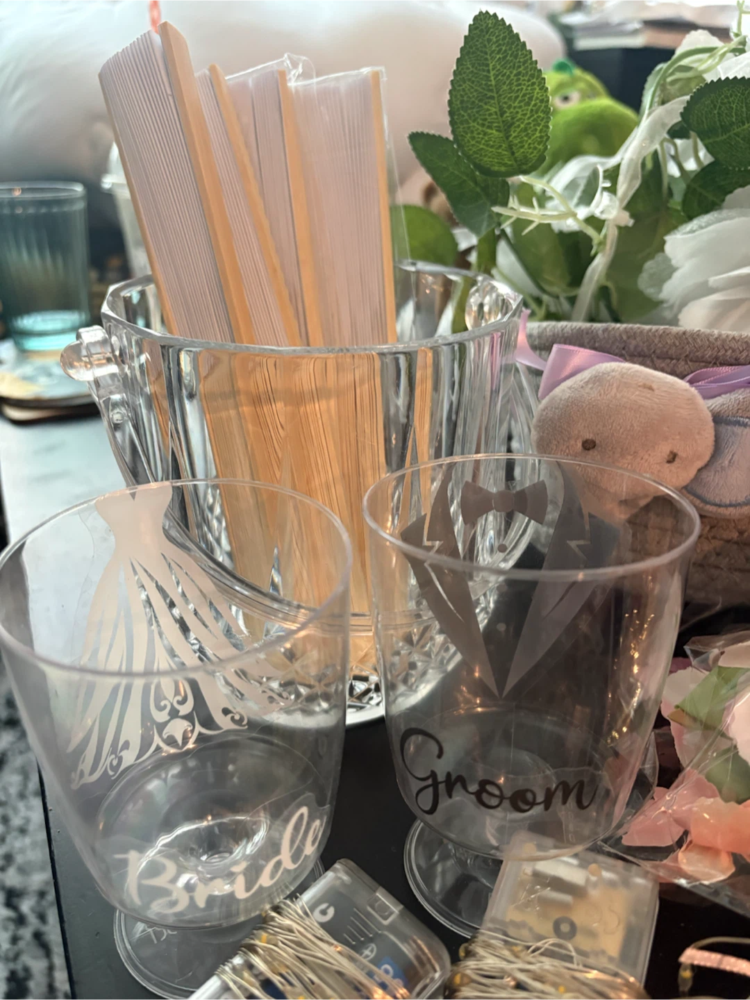 Wedding car decorations - photo 2