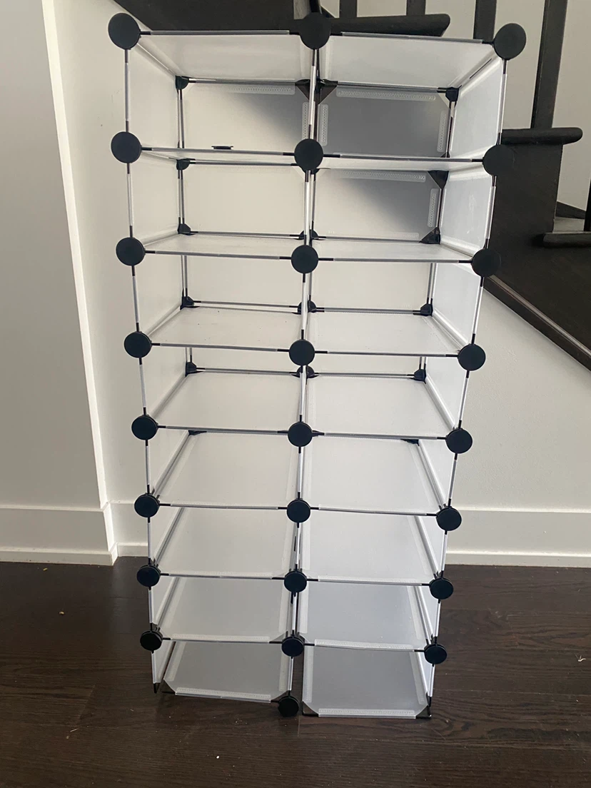 10-Cube Storage Shelf Unit
