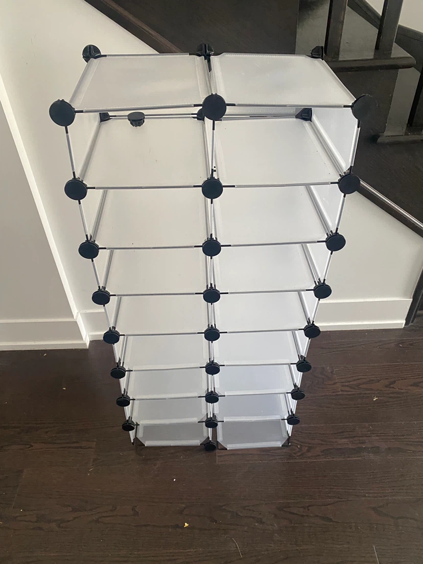 10-Cube Storage Shelf Unit - photo 2