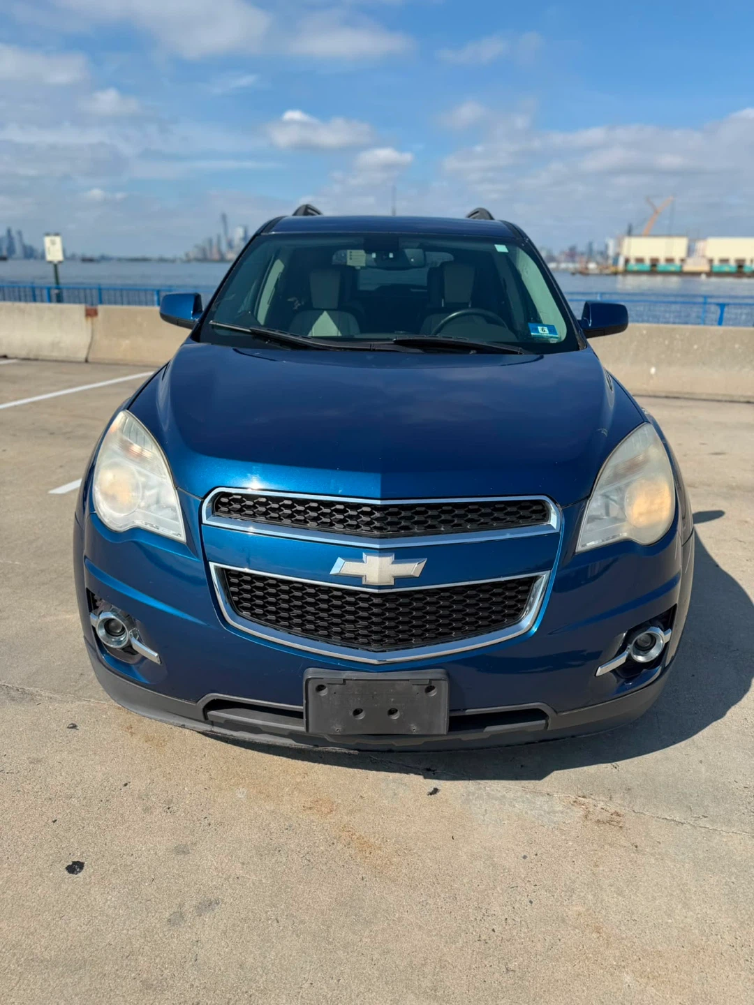 Blue Chevrolet Equinox LT SUV