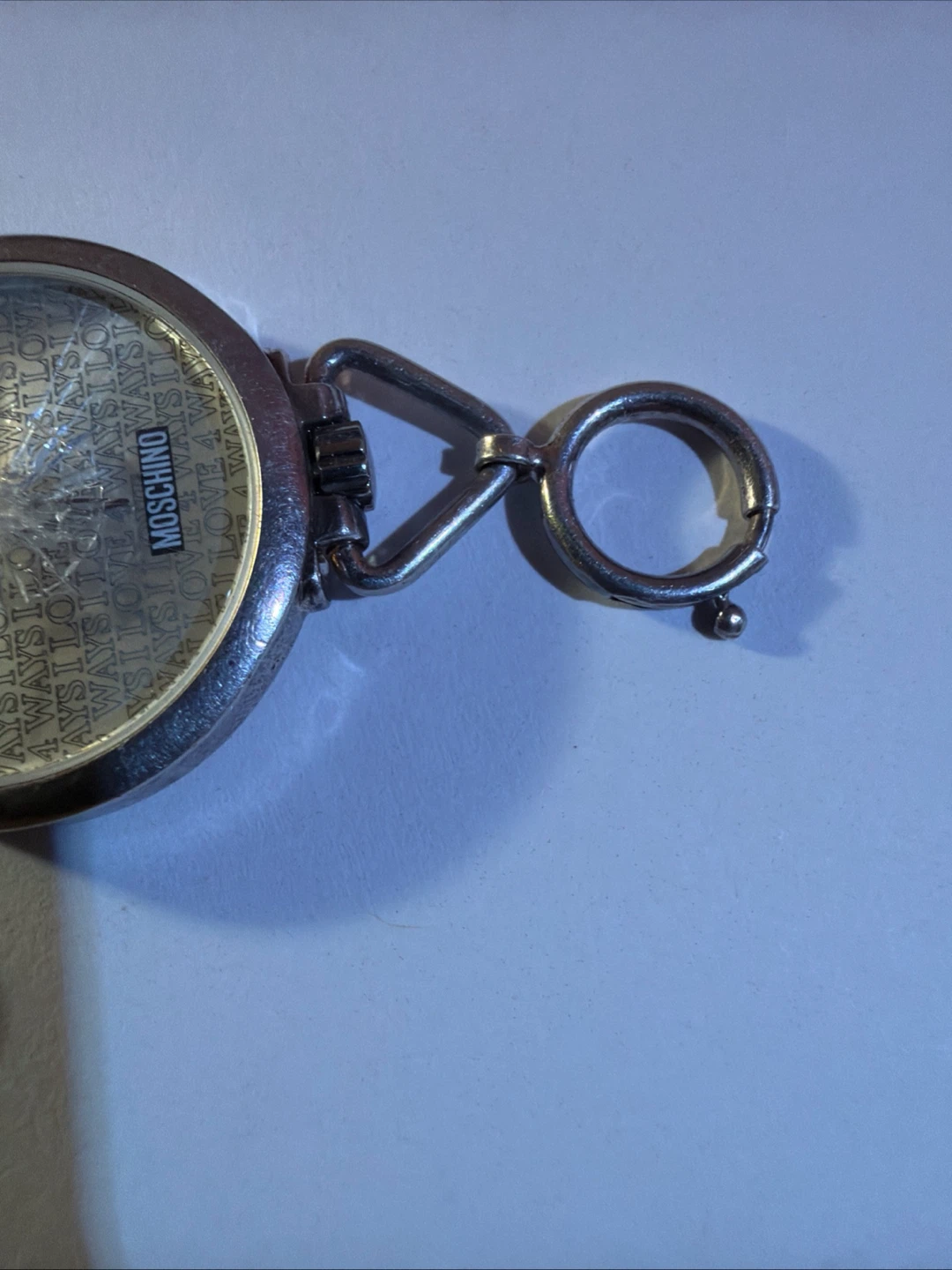 Moschino "I Love 4 Ways" Pocket Watch - Silver 925 Case - photo 4