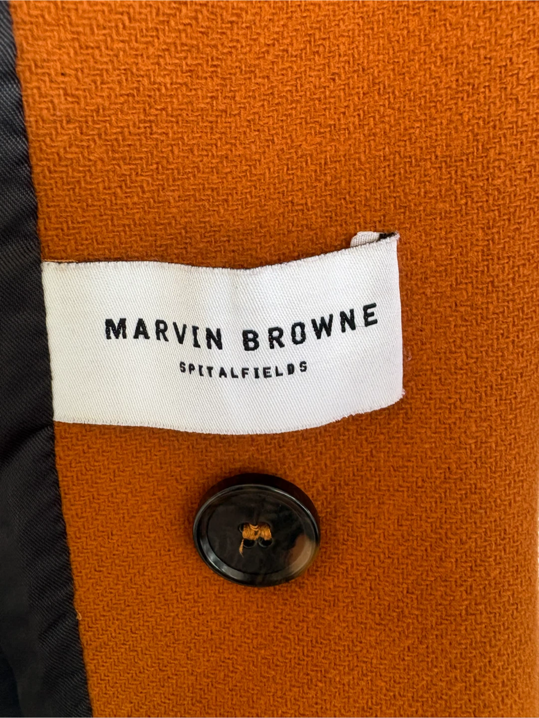 Marvin Browne wool coat - photo 3