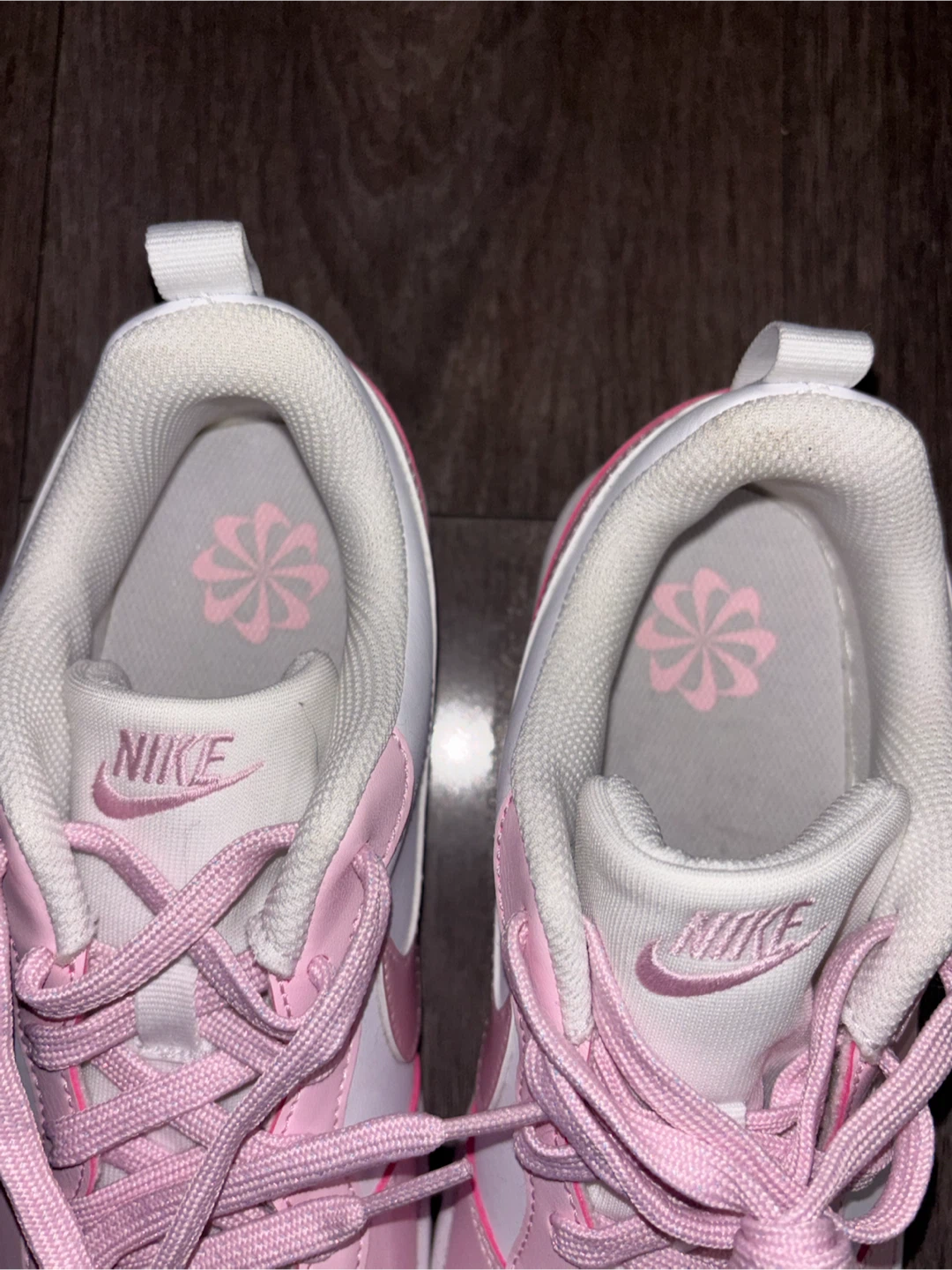 Nike Women's Court Vision Low Sneakers - Pink/White - photo 3