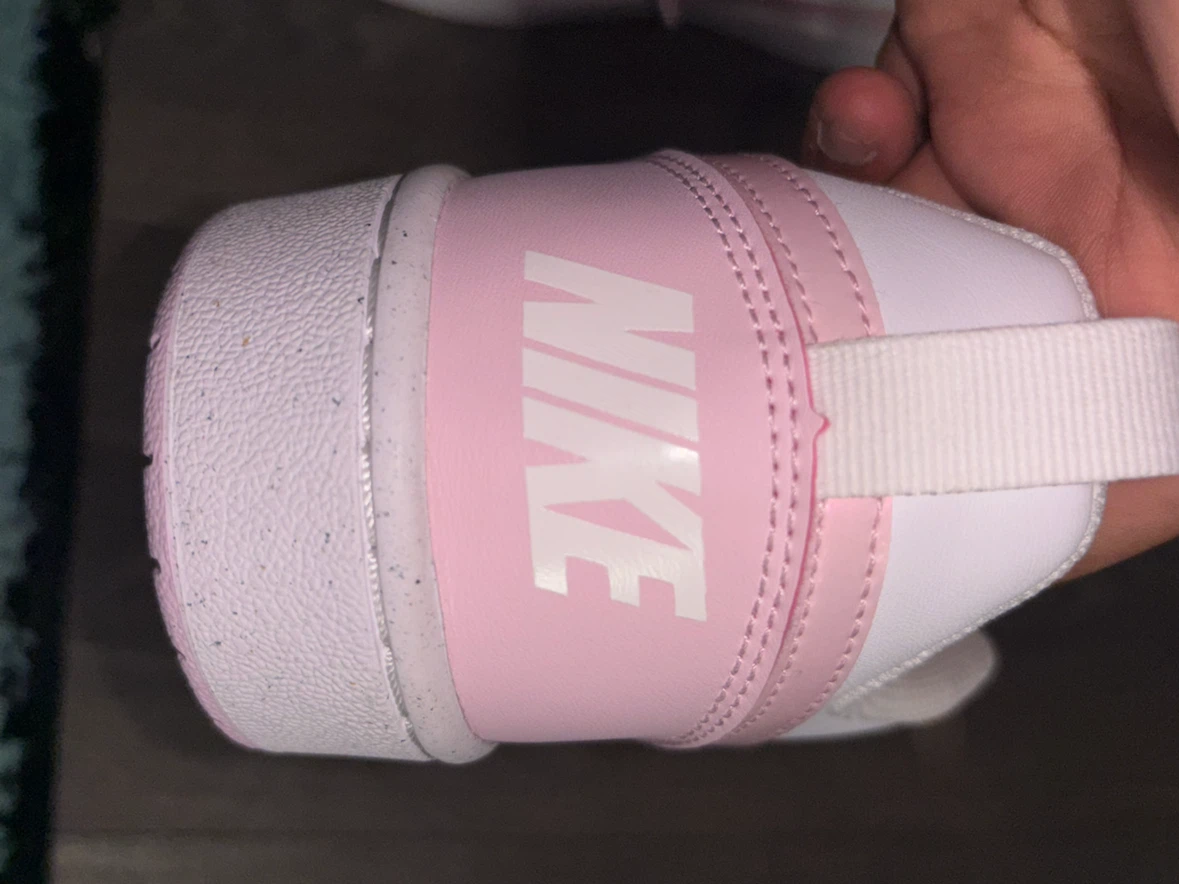 Nike Women's Court Vision Low Sneakers - Pink/White - photo 4