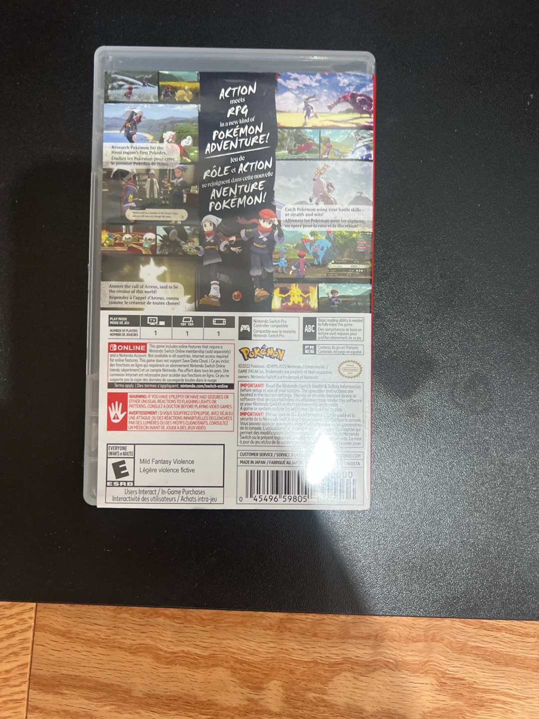 Nintendo Switch Pokemon Legends Arceus Game - photo 3