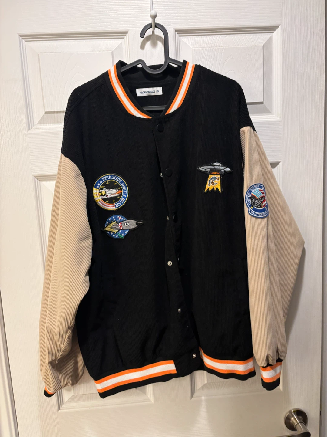 Space themed - Corduroy Bomber Jacket