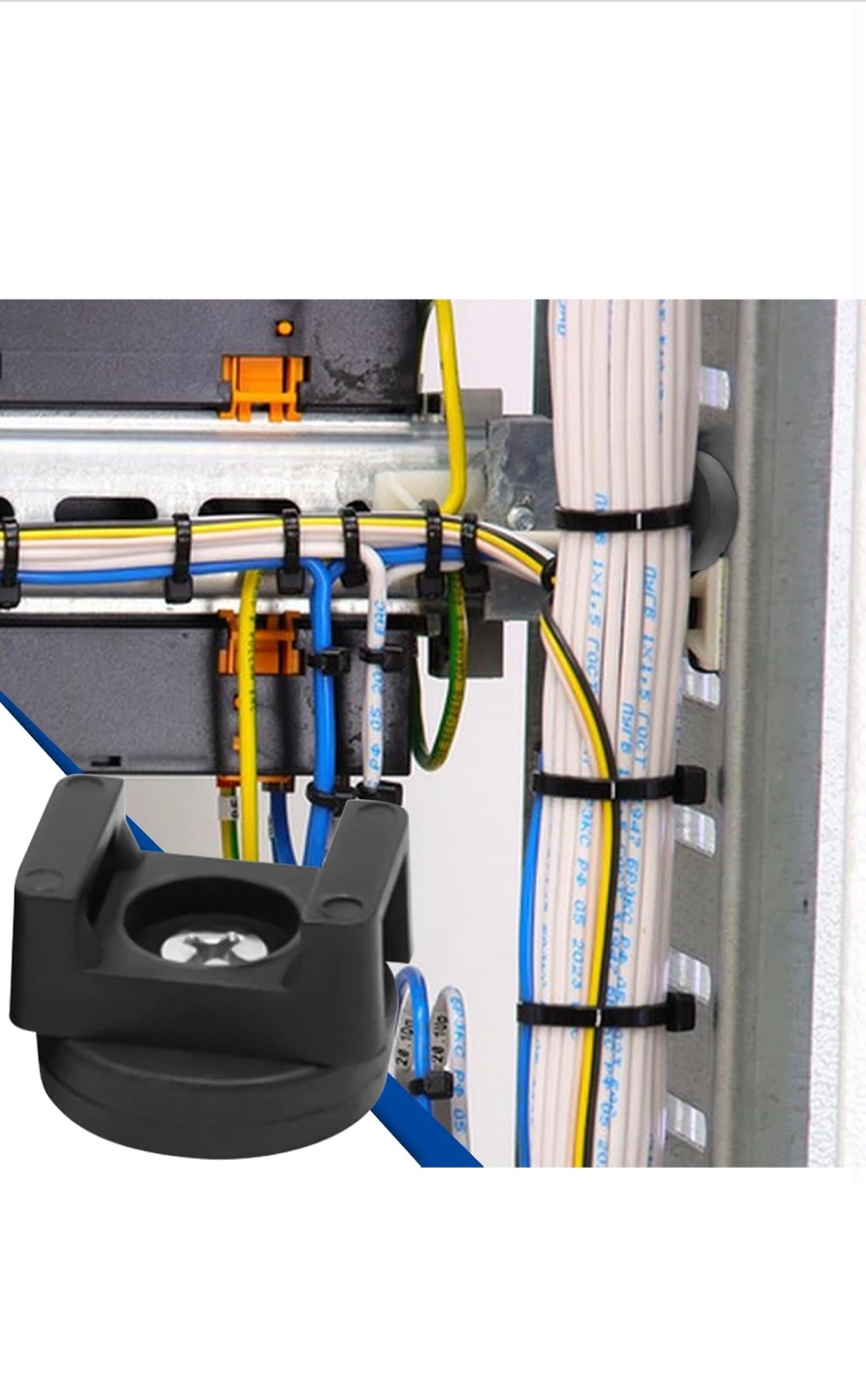 Magnetic Cable Tie Mounts for Cable Management - photo 5
