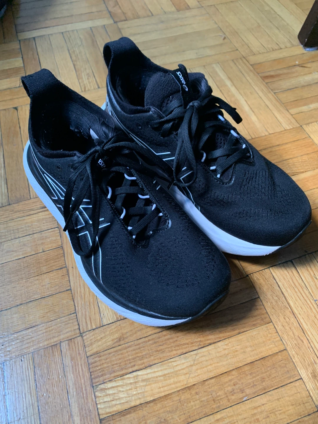 ASICS GEL-Nimbus 25 Black Running Shoes - photo 2
