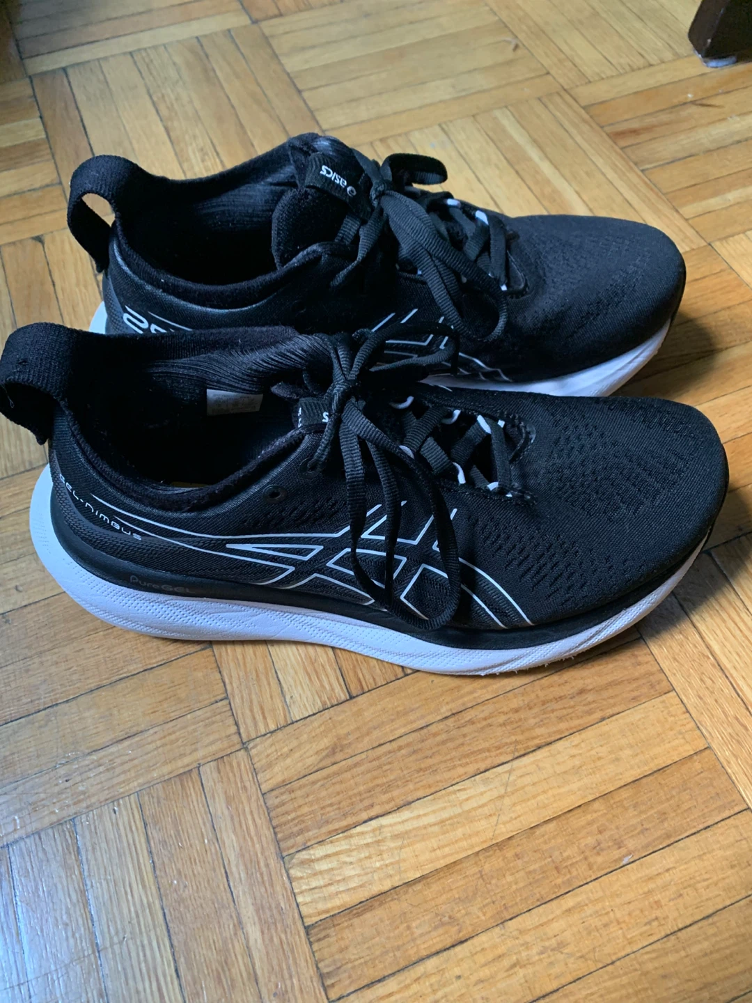 ASICS GEL-Nimbus 25 Black Running Shoes - photo 3