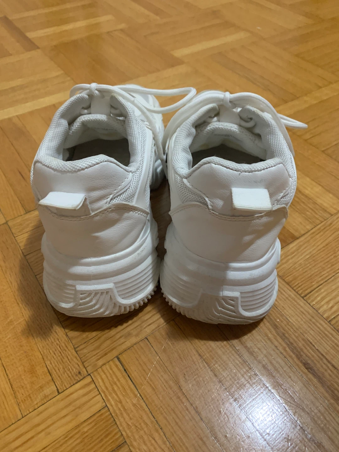 White Chunky Sneakers (CLN) Euro 38 - photo 5