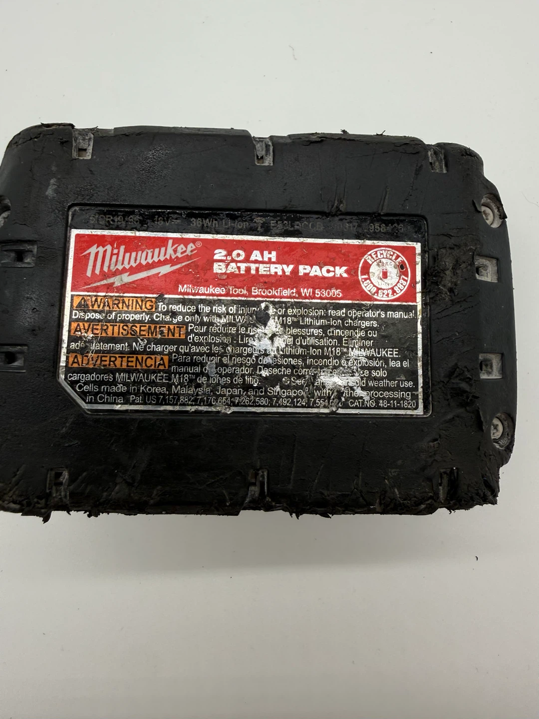 MilwaukeeM18 Lithium-Ion CP 2.0 Ah REDLITHIUM Battery - photo 4