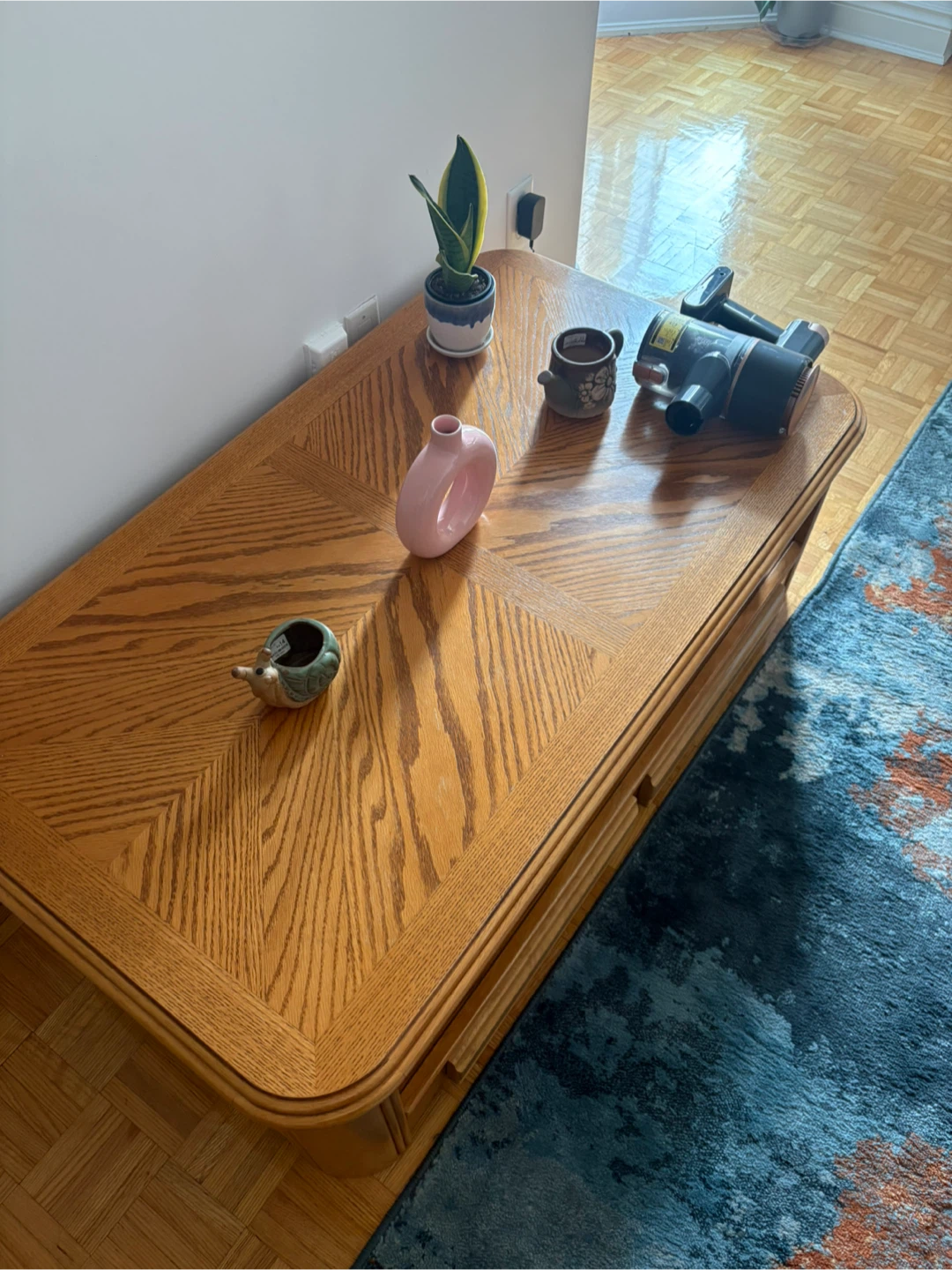 TV Console / Coffee Table with drawers - photo 2