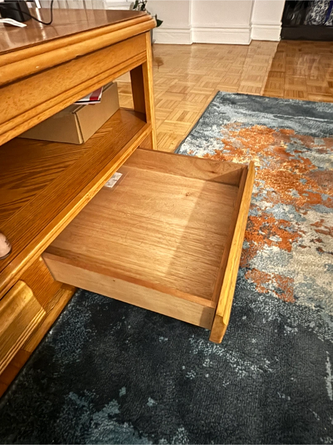 TV Console / Coffee Table with drawers - photo 3