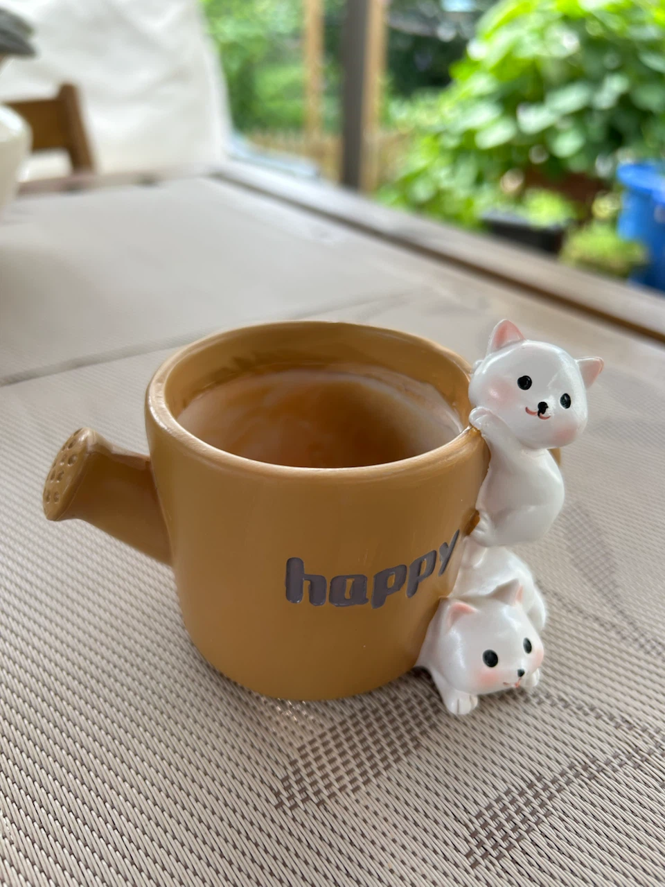 Cute Cat Watering Can Planter Pot - photo 3