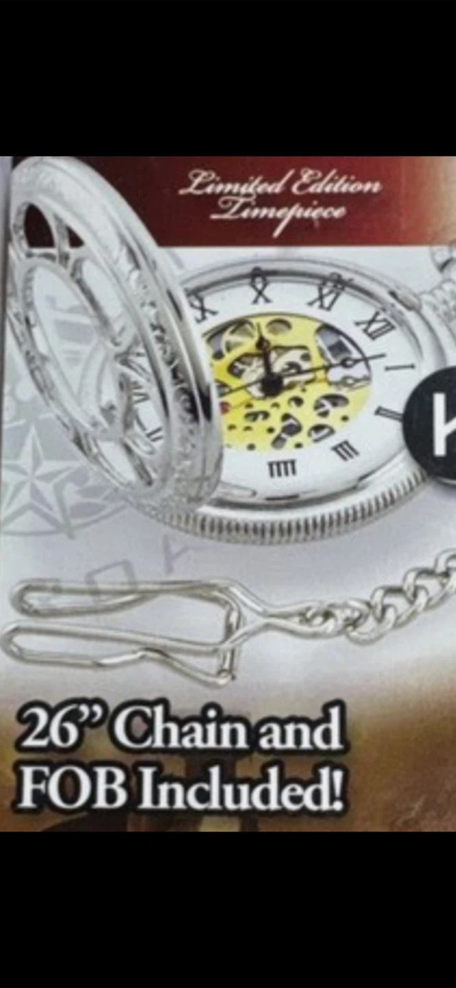 Kansas City Railroad Pocket Watch - Inspired by Jesse James - photo 2