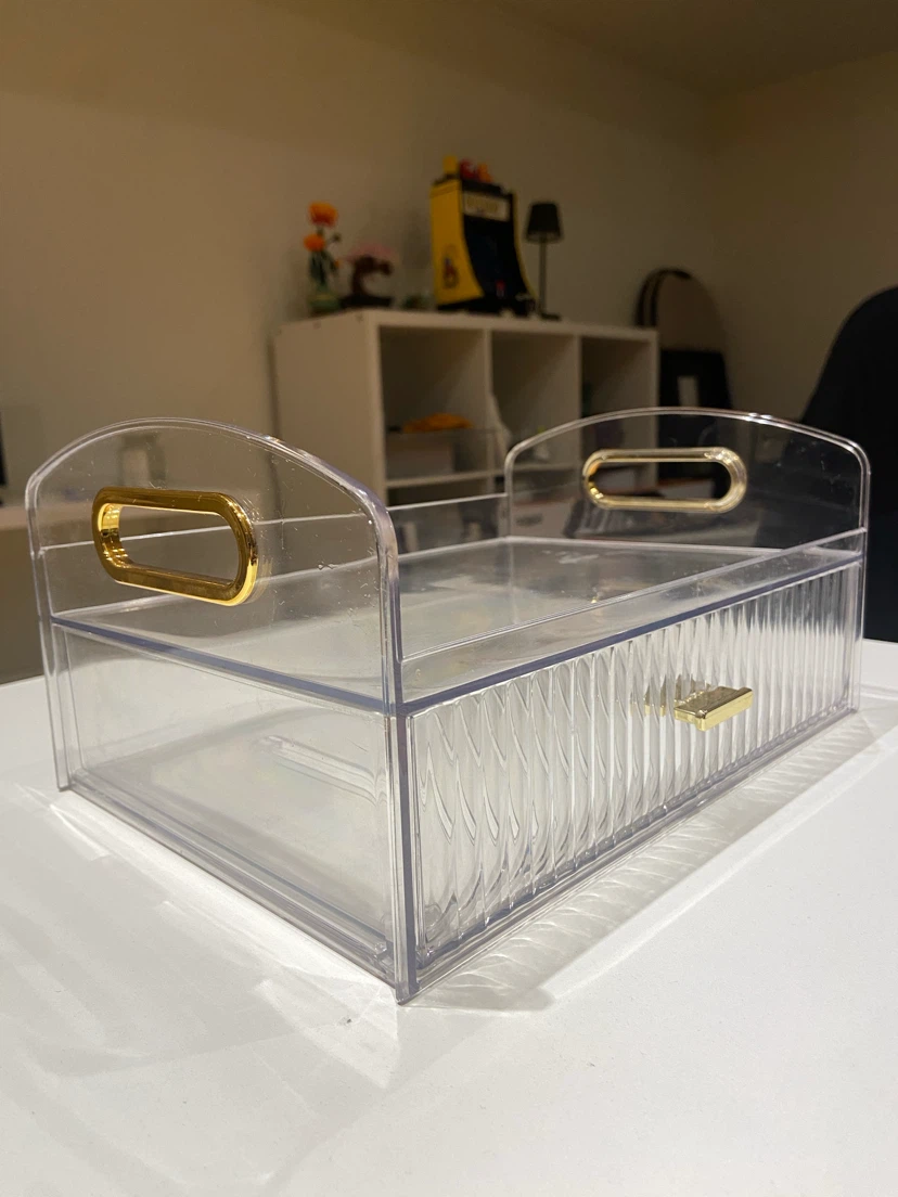 Clear and Gold Organizer - photo 2